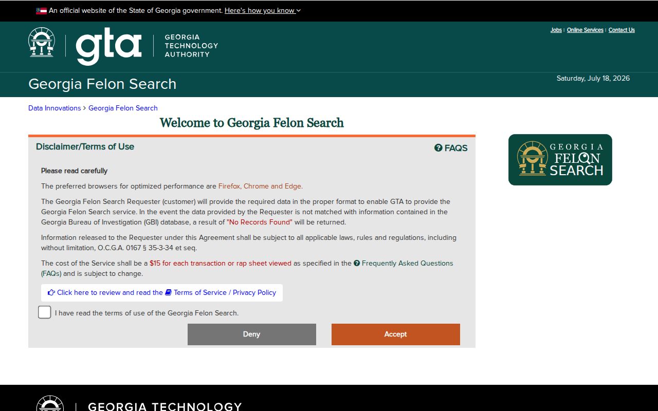 Miller County criminal record live felony search entry
